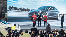 Made-in-China Tesla vehicles delivered to customers