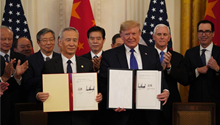 China, U.S. sign phase one trade deal