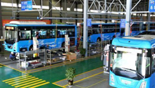 200 hydrogen-powered buses roll off assembly line in Yunnan 