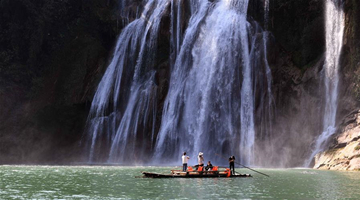 Scenery of Jiulong Waterfalls in Yunnan 