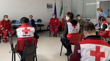 Chinese medical experts arrive in Padova from Rome 