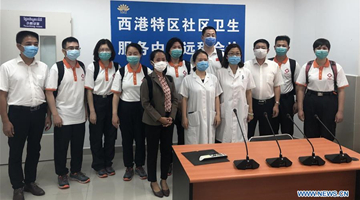 Chinese medical team help combat COVID-19 pandemic in Cambodia 