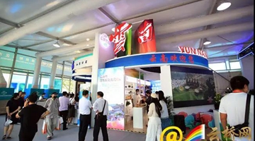 Yunnan pavilion, robot areas popular at CIFTIS 