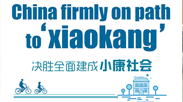 China firmly on path to 'xiaokang'