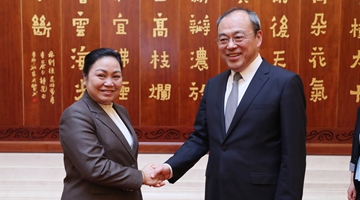 Yunnan Party chief meets with Lao ambassador to China