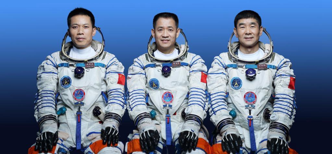 China unveils Shenzhou-12 astronauts for space station construction