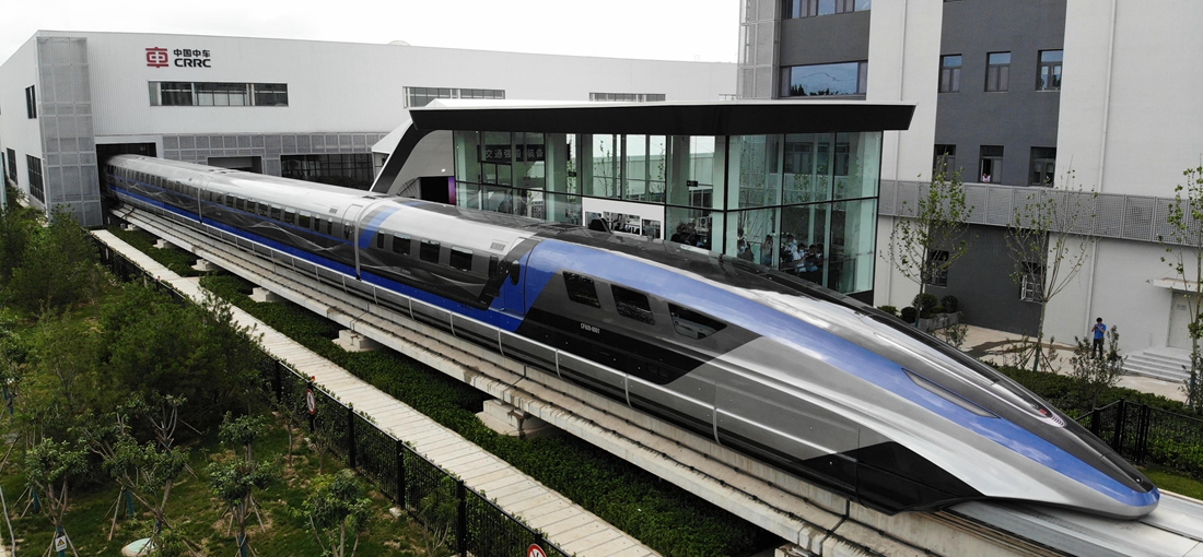 High-speed maglev train to be rolled out in Qingdao
