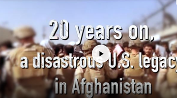 20 years on, a disastrous U.S. legacy in Afghanistan