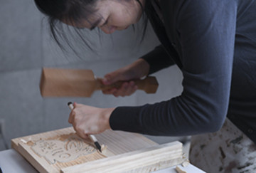 Woodblock printing on display in Shenzhen