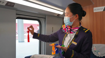 Considerate service set for passengers on China-Laos train