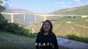 Pan’s says Yuanjiang Bridge is so tall!