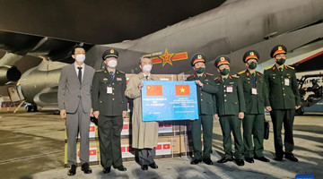 Vietnamese military receives 2nd batch of Sinopharm COVID-19 vaccines from PLA