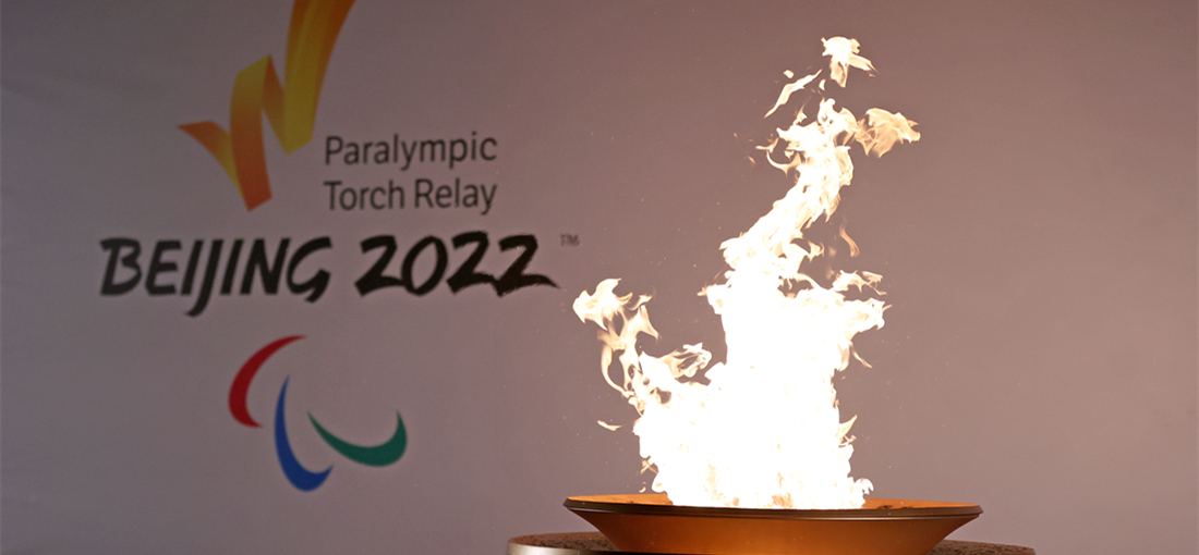 Paralympic Heritage Flame lit in Stoke Mandeville