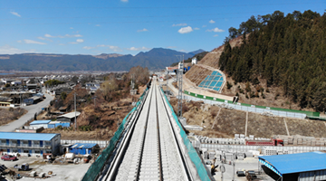 Go Deep in Lijiang: 85% of Lijiang-Shangrila rail section completed