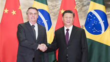 Chinese, Brazilian presidents hold talks 