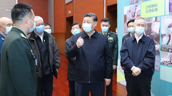 Xi stresses COVID-19 scientific research during Beijing inspection 