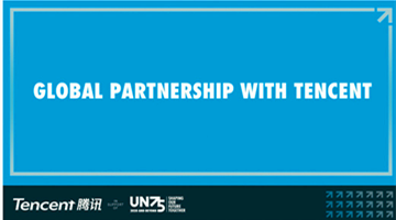 UN works with Tencent to hold online conversations for its 75th anniv.