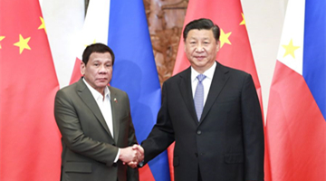 Xi says ready to promote China-Philippines ties to new levels 