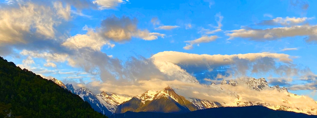 Sunrise over Meili Snow Mountain in Diqing, NW Yunnan