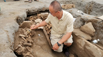 Tomb of Warring States period found in a Lijiang middle school