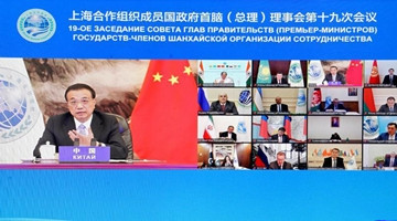 Chinese premier raises four-pronged proposal for SCO's future development