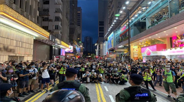 Black hand in Hong Kong riots exposed