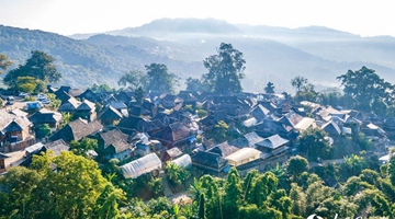 Ancient village shows utopia of Bulang ethnic group