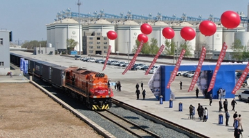 Liaoning launches first int'l freight train service via China-Laos Railway