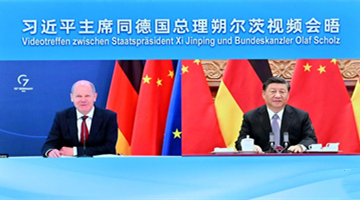 Xi calls on China, Germany to better harness stabilizing, constructive, steering role of ties